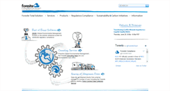 Desktop Screenshot of foresitesystems.com
